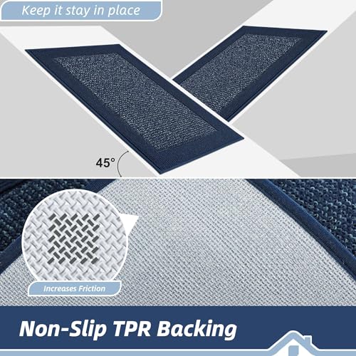 Kitchen Rugs Set of 2 (48 Sq Ft)