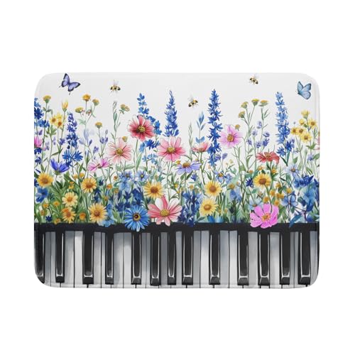 Wild Flowers Kitchen Drying Mat (Wild Flowers 2 / 24" x 18")