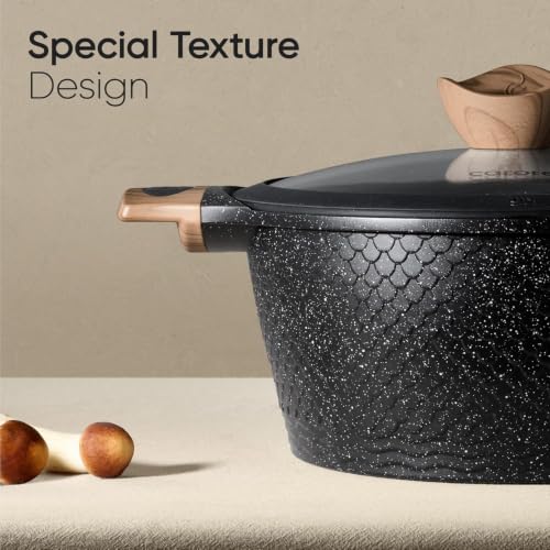 39pcs Nonstick Cookware Sets (Black / 39 Piece)