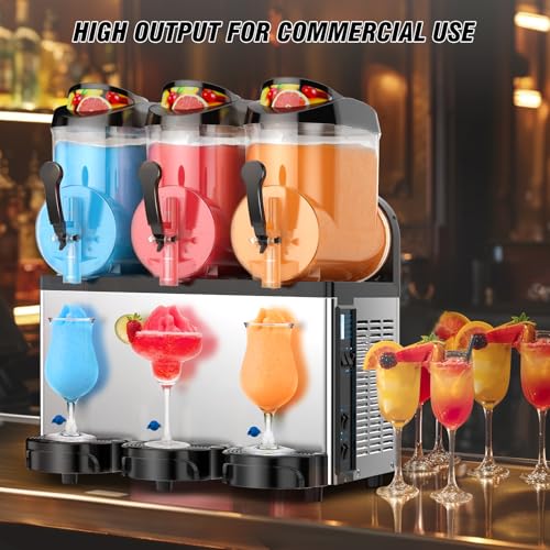 Ultimate Commercial Slushy Machine (Commercial-12L*3Tank)
