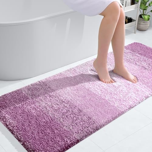 Bathroom Runner Rug 54x24 (54" X 24" / Pinkish-purple)