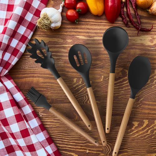Cooking Utensils Set (Black)