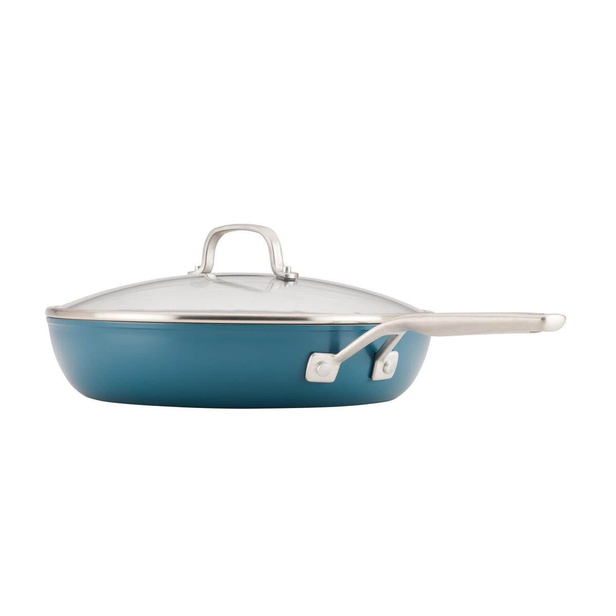 Hard Anodized Ceramic Induction Nonstick Cookware Frying Pan (12.25-Inch)