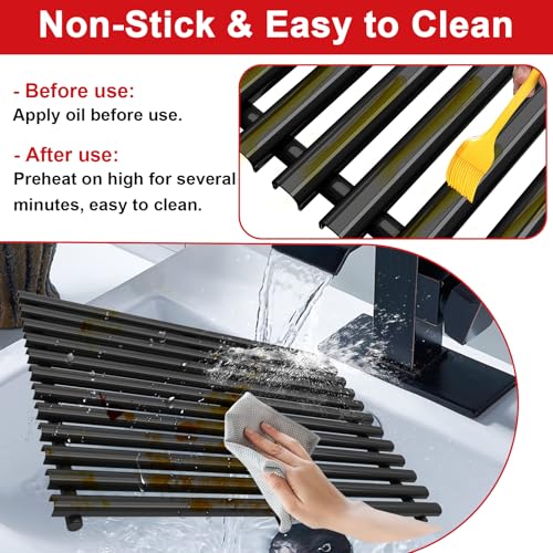 17.4" Grill Grates 7525 for Weber Spirit 300 (17.4" x 23.6")