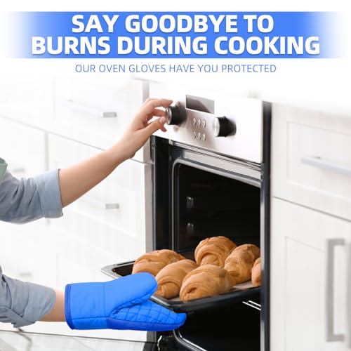 Mini Oven Mitts (Dark Blue)