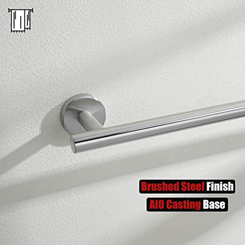Bath Towel Bar (Brushed / 20.5 Inch (2 Pack))