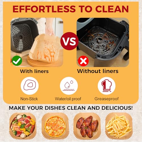 Air Fryer Liners Disposable (100 Count)