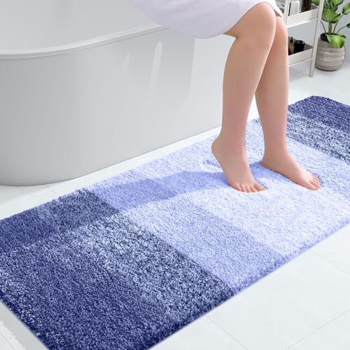 Bathroom Runner Rug 54x24 (54" X 24" / Blue-violet)