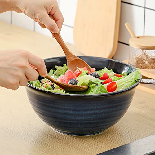Large Serving Bowls (Blue / 84 oz)
