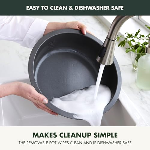 Elite Essential Smart Electric 6QT Skillet Pot (6 Quarts / Ponderosa Pine)