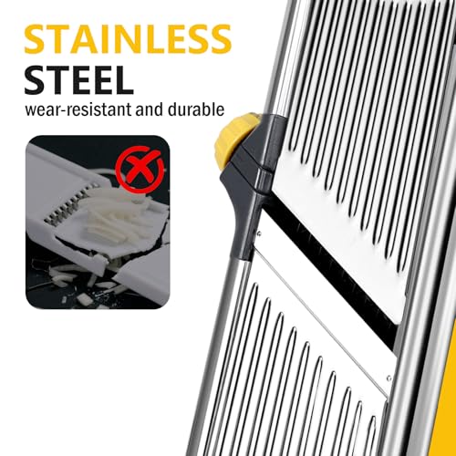 Mandoline Slicer for Kitchen (Mandoline Food Slicer-yellow)