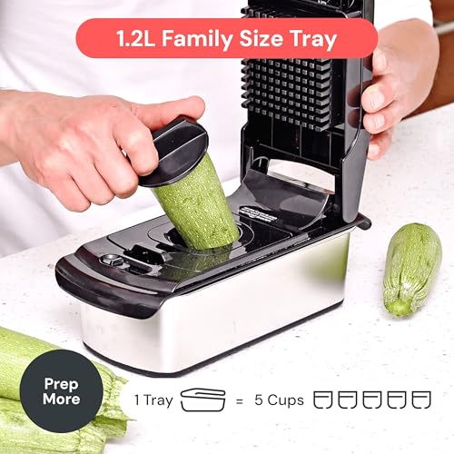 Pro Original Vegetable Chopper & Mandoline Slicer Kitchen Gadget (Stainless Steel / 14 in 1)