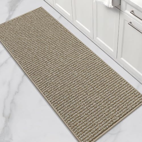 Kitchen Runner Rugs 24"x60" (Light Beige / 24" X 60" (Rectangular))