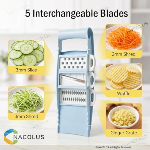 Handheld Mandoline Slicer for Kitchen