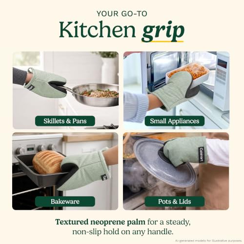 Cuisinart Mini Oven Mitts (Sage)