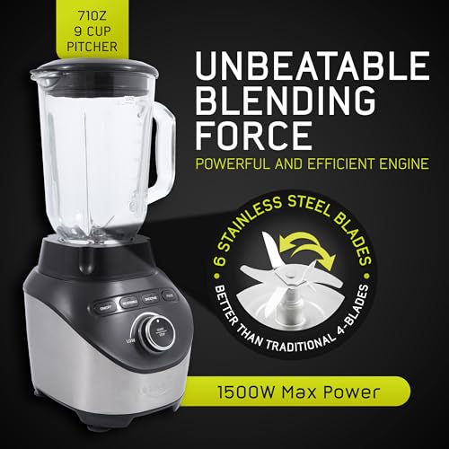 1500 Peak Watt Turbo Elite Max Blender