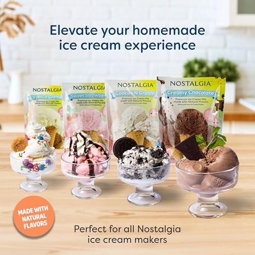 Electric Ice Cream Maker With 4 Qt Capacity (4 Qt / Light Wood)