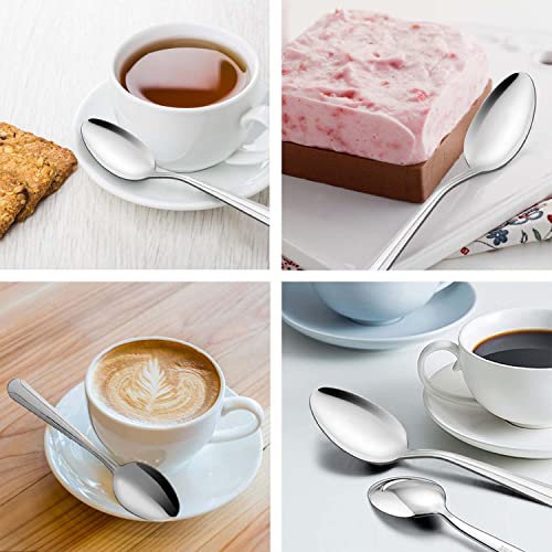 24 Pieces Teaspoons (Silver)