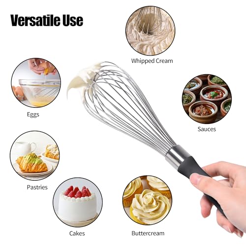 18 8 Stainless Steel Balloon Whisk for Cooking