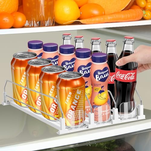 Drink Organizer for Fridge (3Row)