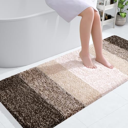 Bathroom Runner Rug 54x24 (54" X 24" / Light Brown)