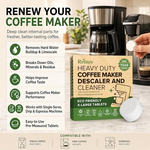 Dishwasher Cleaner + Coffee Maker Cleaner Bundle (Dishwasher + Coffee Maker Cleaner)