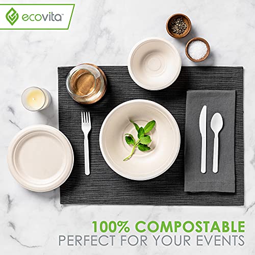 100% Compostable Paper Bowls [12 oz.]
