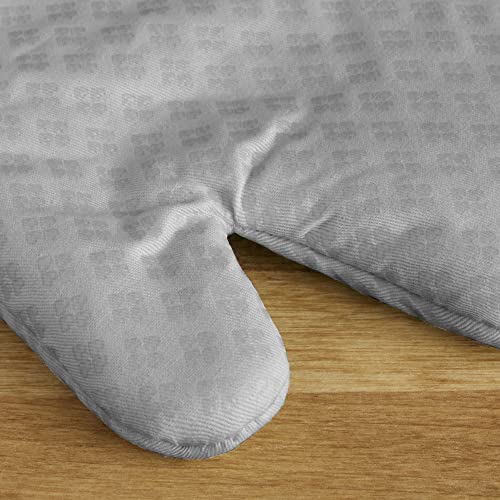 Asteroid Oven Mitt Set (7"x12.5" / Gray)