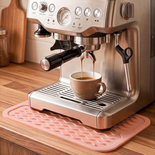 Silicone Dish Drying Mat for Multiple Usage (Pink / 12"L x 6"W)