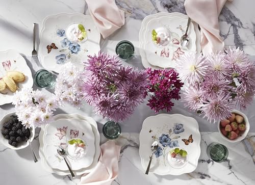Butterfly Meadow Porcelain 4 (Rice Bowls, Set of 4)