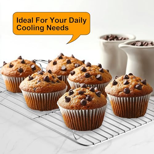 Cooling Rack 11.7” x 9” Stainless Steel Wire Baking Rack (11.7"*9")