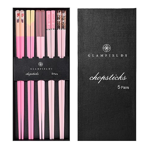 Chopsticks Reusable Dishwasher Safe (Pink)