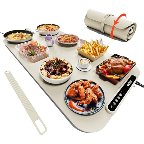 Warming Mat for Food (XL-28*16'' / Apricot)