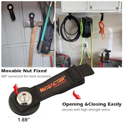 Magnetic Hooks Heavy Duty (1.7in Magnet-Hooks 4PCS)