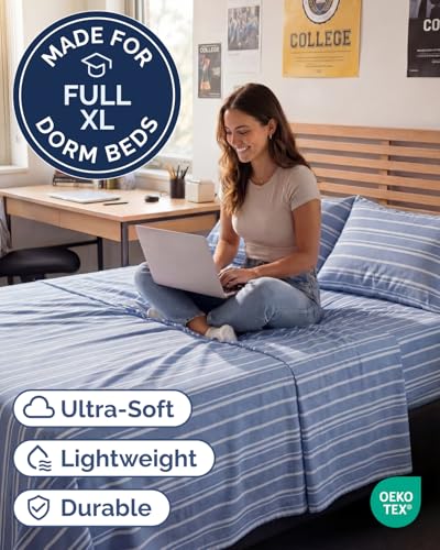 Full XL Sheets (42 - Blue Stripes 3 / Full XL)