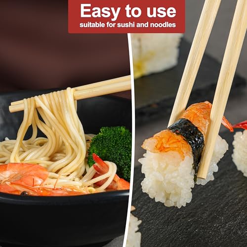100Pairs Disposable Chopsticks Bamboo Individually Wrapped (Style 2)