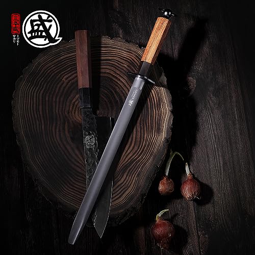 10 Inch Flat Honing Steel for Knives (Flat Sharpening Rod / 10 inch)