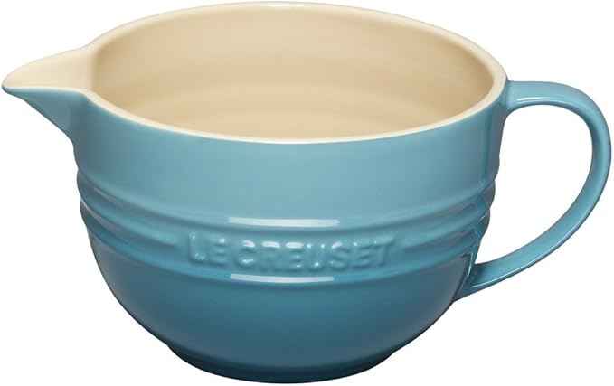 Le Creuset Stoneware Batter Bowl, 2 qt., Caribbean