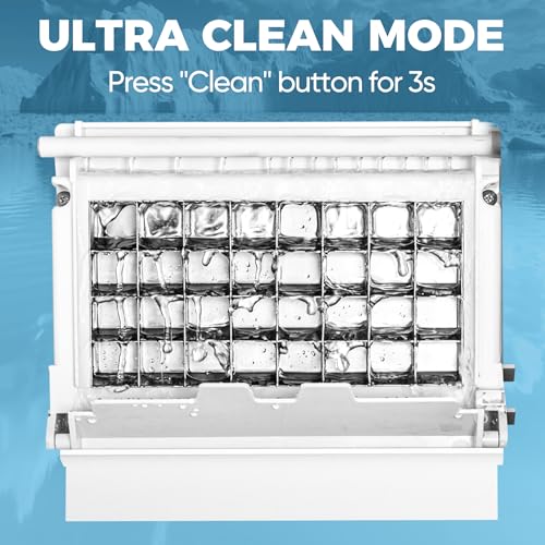 15" W Commercial Under Counter Ice Maker Machine (80lbs/24H / Under Counter Ice Maker-Black)