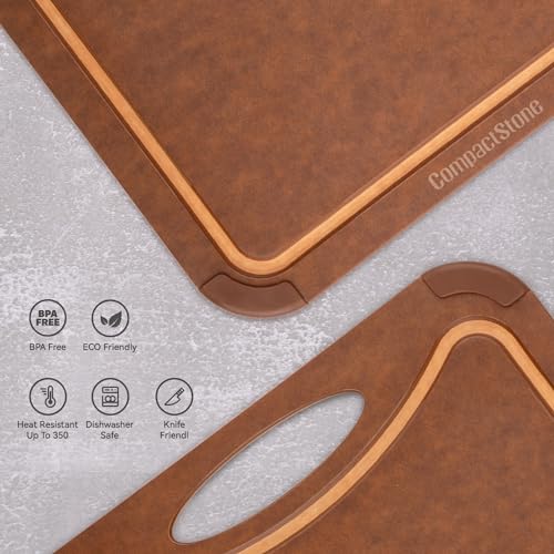 Cutting Board with Non (17.3"L x 12.8"W)
