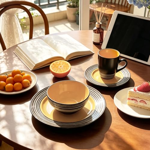HomeVss 16 Piece Dinnerware Set