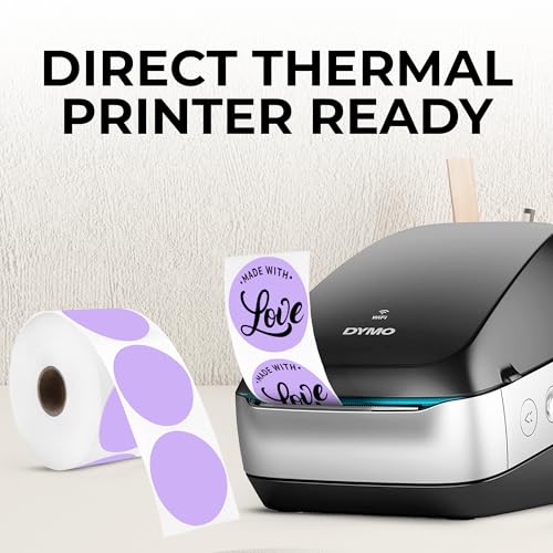 Purple Thermal Labels (Purple / 735 Stickers)