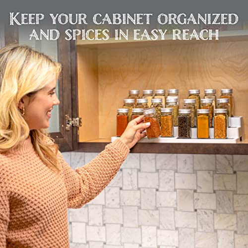 3 Tier Expandable Spice Rack Organizer for Cabinet