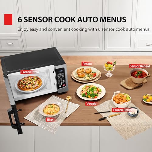 Countertop Microwave Oven (1.2 Cu.Ft.-Silver)