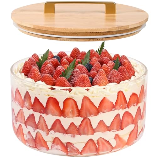197 oz Large Glass Salad Bowl