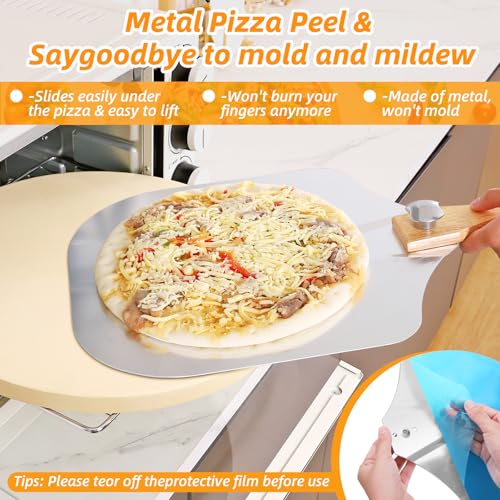 Pizza Stone 5 PCS Set (15" Round)