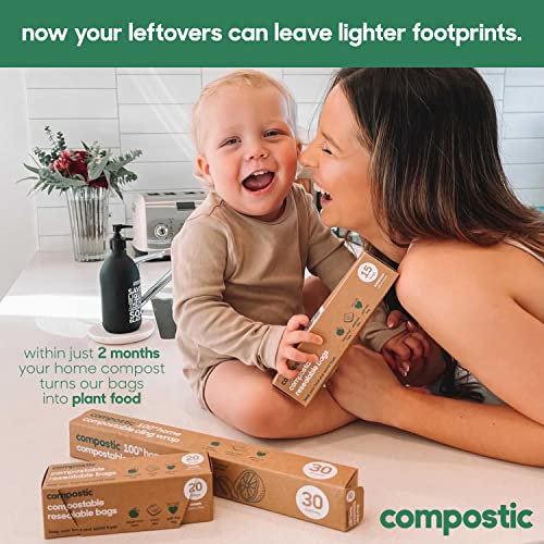 Compostable Gallon Bags (90 Count / Gallon)