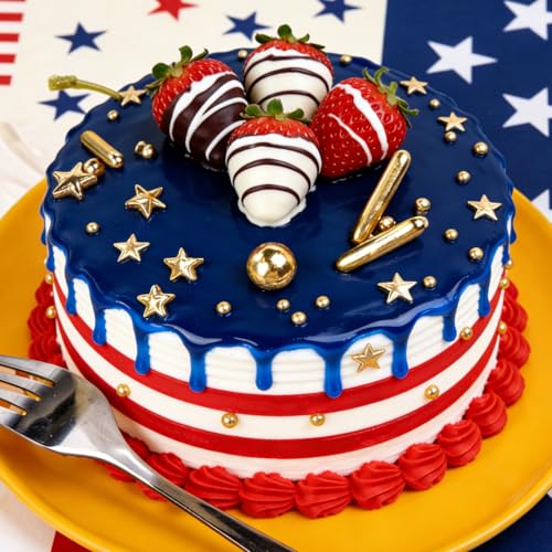 Gold Pearl Star Rods Sprinkles Edible (5.29 Ounce)