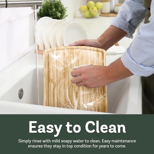 Bamboo Cutting Boards for Kitchen (4-Piece)