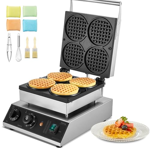 Commercial Waffle Maker (4*1Pcs)